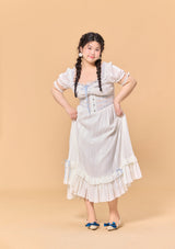 「白き頁へ」コルセットドレス大きいサイズ