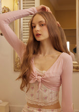 "Chambord Ballet" Cardigan