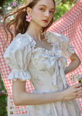 "Bouquet and Coral Island" Dress