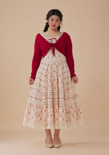 "Raspberry" Corset Dress Plus Size