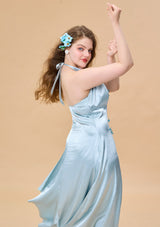 「蝶の輝く珠」ドレス大きいサイズ