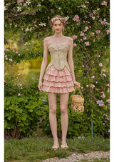 "Cheese Crepe" Skirt