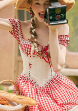 "Summer Ketchup" Corset Dress