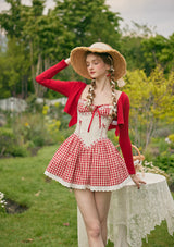 "Summer Ketchup" Corset Dress
