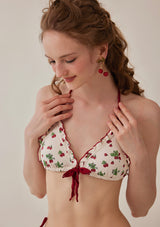 "Strawberry Jam" three-piece bikini