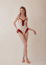 "Strawberry Jam" one-piece swimsuit