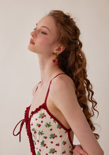 "Strawberry Jam" one-piece swimsuit