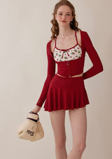 "Strawberry Jam" sports pants skirt