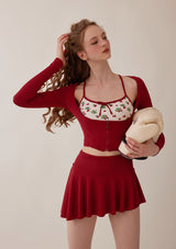 "Strawberry Jam" sports camisole
