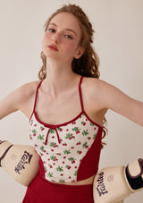 "Strawberry Jam" sports camisole