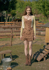 "Chocolina" corset