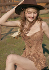 "Chocolina" corset