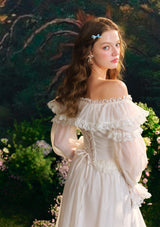 「青い紫陽花」コルセット