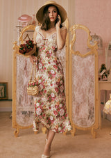 "Rainbow Flower" Dress