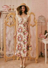 "Rainbow Flower" Dress