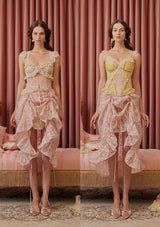 "Flower Chrysalis and Butterfly" Dress