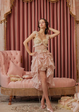 "Flower Chrysalis and Butterfly" Dress