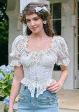 "Paper Relief" Corset