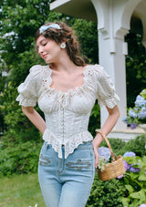 "Paper Relief" Corset