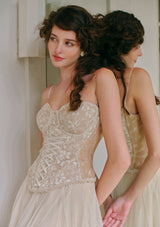 "Moon dream weaving" corset