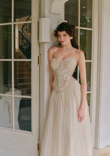 "Moon dream weaving" corset