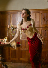 "Spanish Wild Rose" Corset Dress