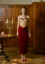 "Spanish Wild Rose" Corset Dress