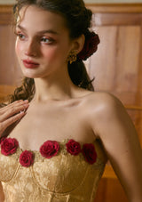 "Spanish Wild Rose" Corset Dress