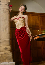 "Spanish Wild Rose" Corset Dress