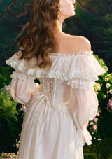 「青い紫陽花」コルセット