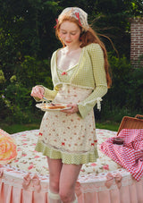 "Matcha Azuki" Dress