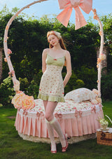 "Matcha Azuki" Dress