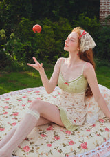 "Matcha Azuki" Dress