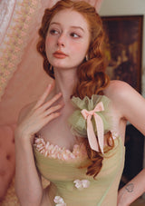 "Flying Flowers and Sounds" Dress