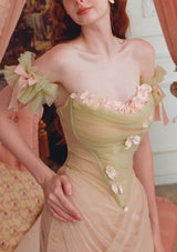 "Flying Flowers and Sounds" Dress