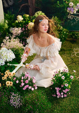 「青い紫陽花」コルセット