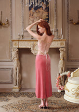 "Spring peach" skirt