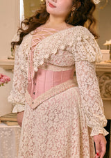 "Estelle" corset for large underbust sizes