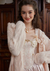 "Chiffon Cake" knit cardigan