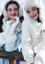 "Flower Love" Down Coat