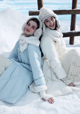 "Flower Love" Down Coat