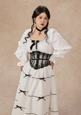 カーブ&プラス ゴーストキャロルコルセット(アンダーバスト)