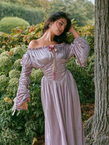 ラベンダーヒューパルテノンドレス