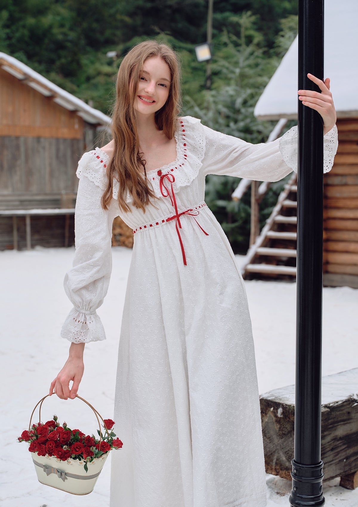 LaceMade「ベリーのミニケーキ」ニットドレス LACEMADE 「ベリーのミニケーキ」ニットドレス