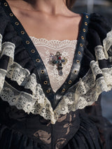 クルエラ・コルセットドレス