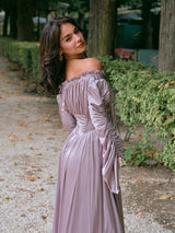 ラベンダーヒューパルテノンドレス