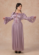 カーブ&プラス ラベンダーヒューパルテノンドレス