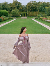 ラベンダーヒューパルテノンドレス