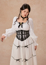 カーブ&プラス ゴーストキャロルコルセット(アンダーバスト)