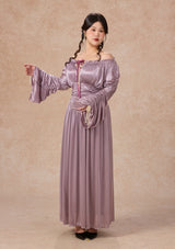 カーブ&プラス ラベンダーヒューパルテノンドレス